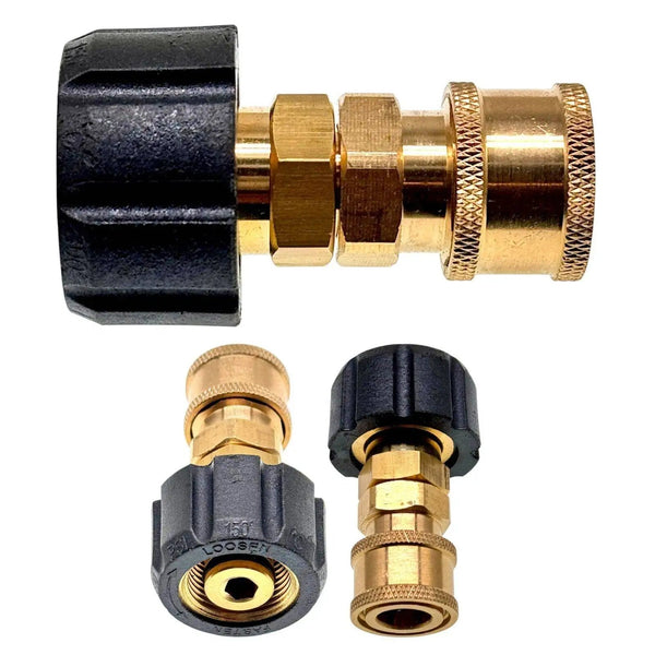 Adapter M22 × 1,5 IG auf 1/4-Zoll-Schnellkupplungsbuchse