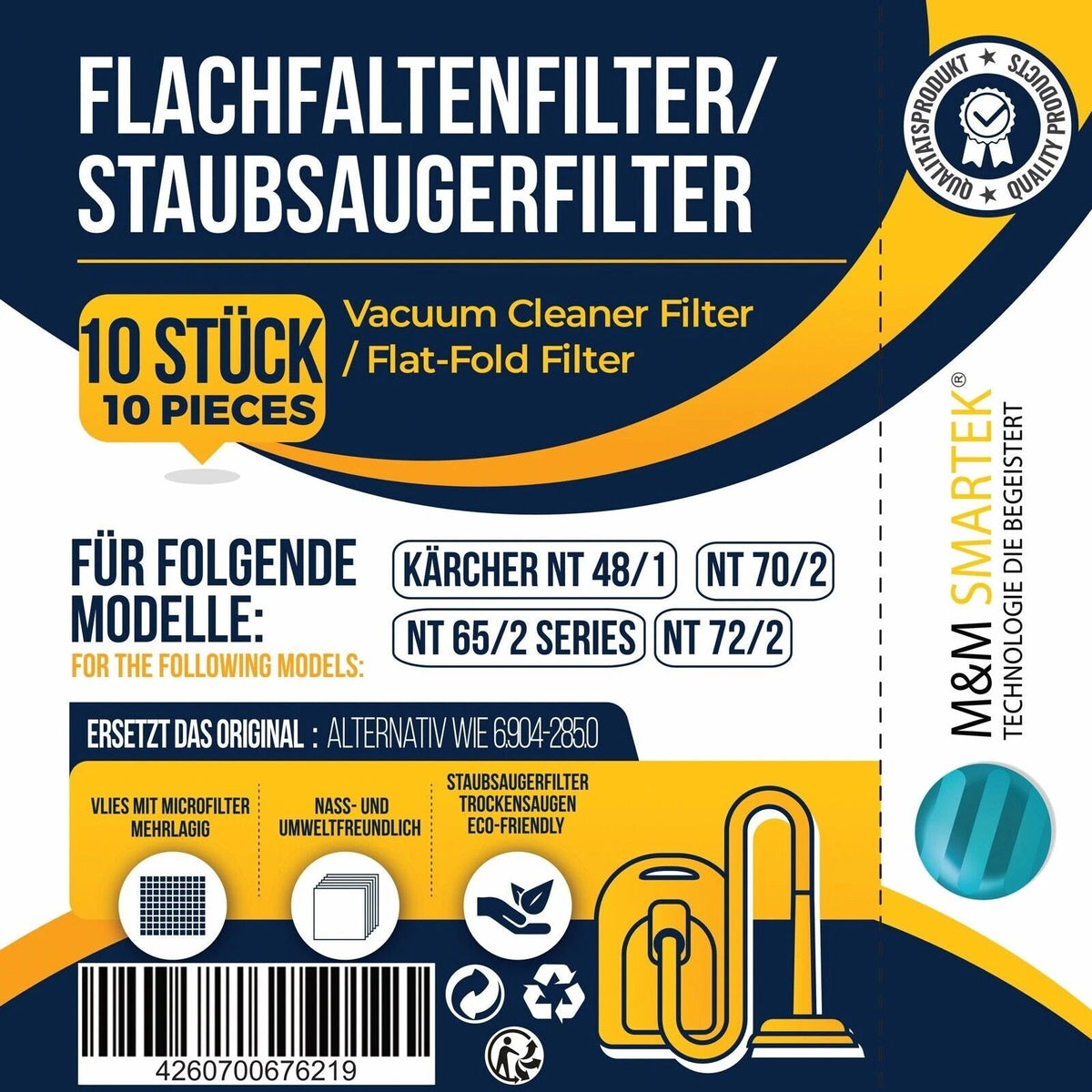 Weitere Ansicht des Vliesbeutels zur Referenz 6.904-285.0