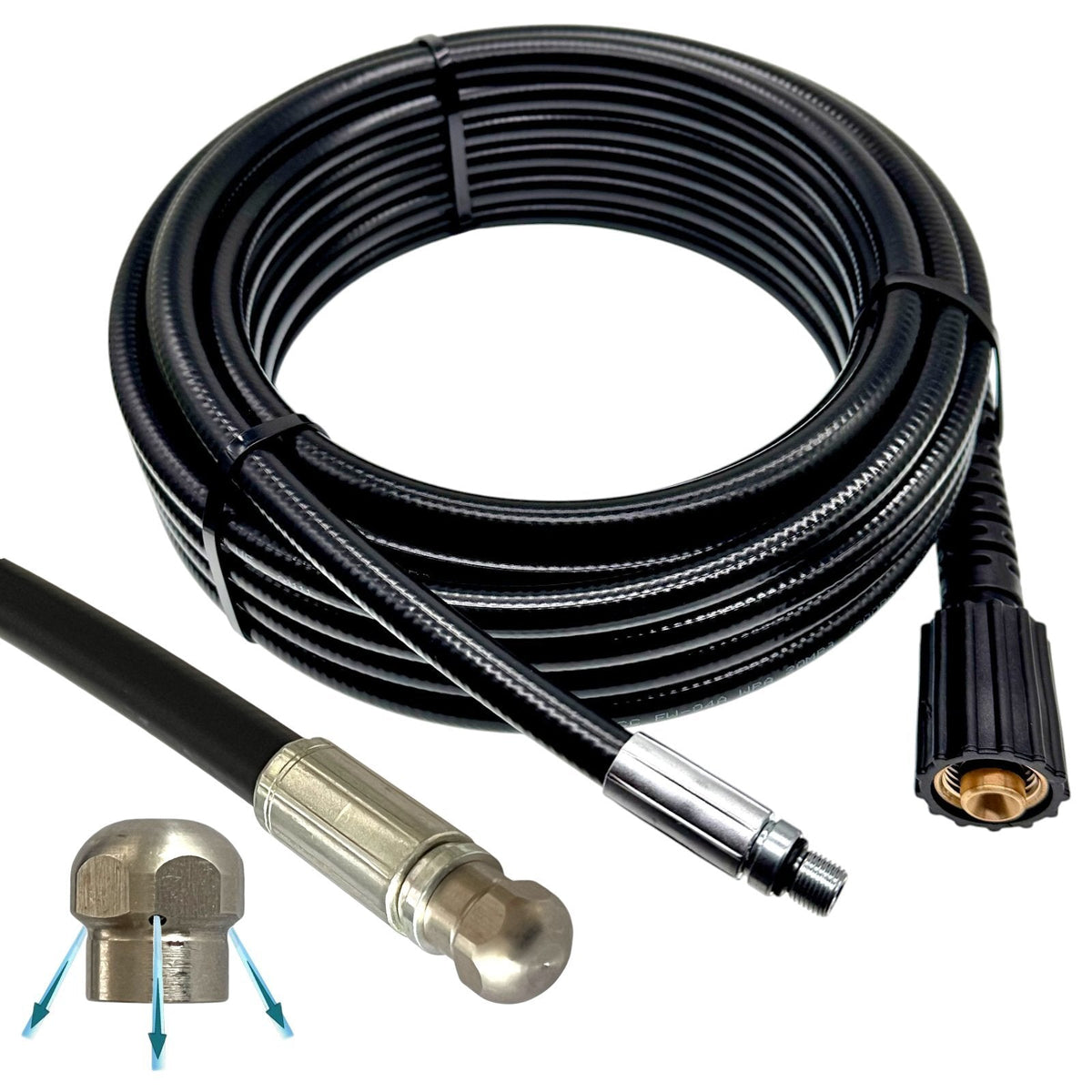 Rohrreinigungsschlauch für Nilfisk/Alto – 1/2 Zoll IG, 14 mm Dorn – Produktansicht 5