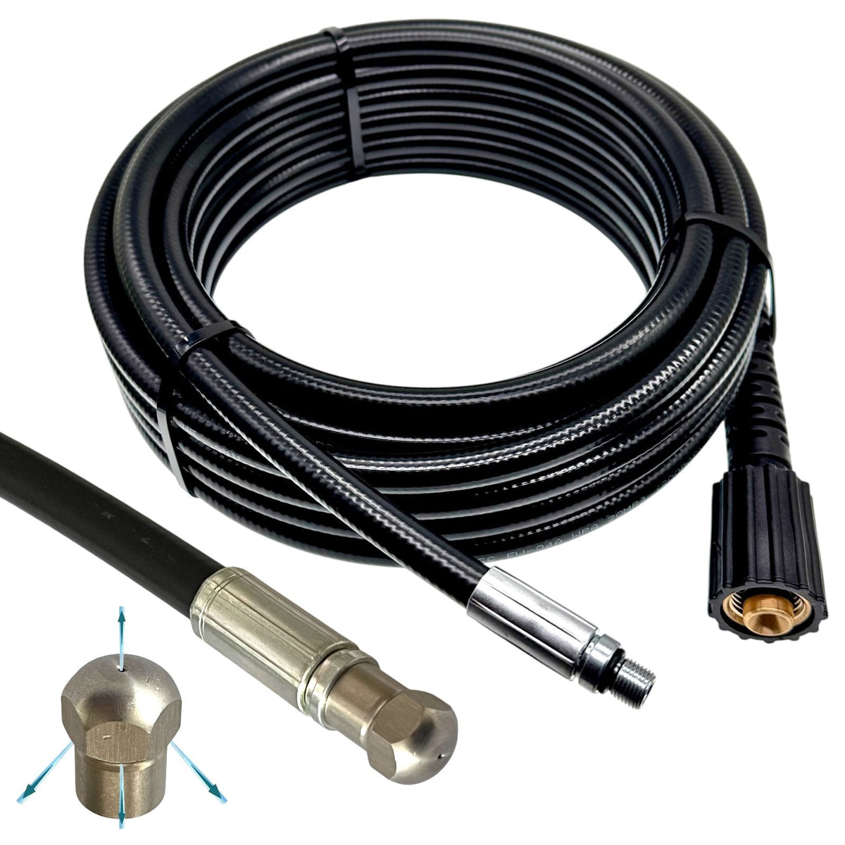 Rohrreinigungsschlauch für Nilfisk/Alto – 1/2 Zoll IG, 14 mm Dorn – Produktansicht 6