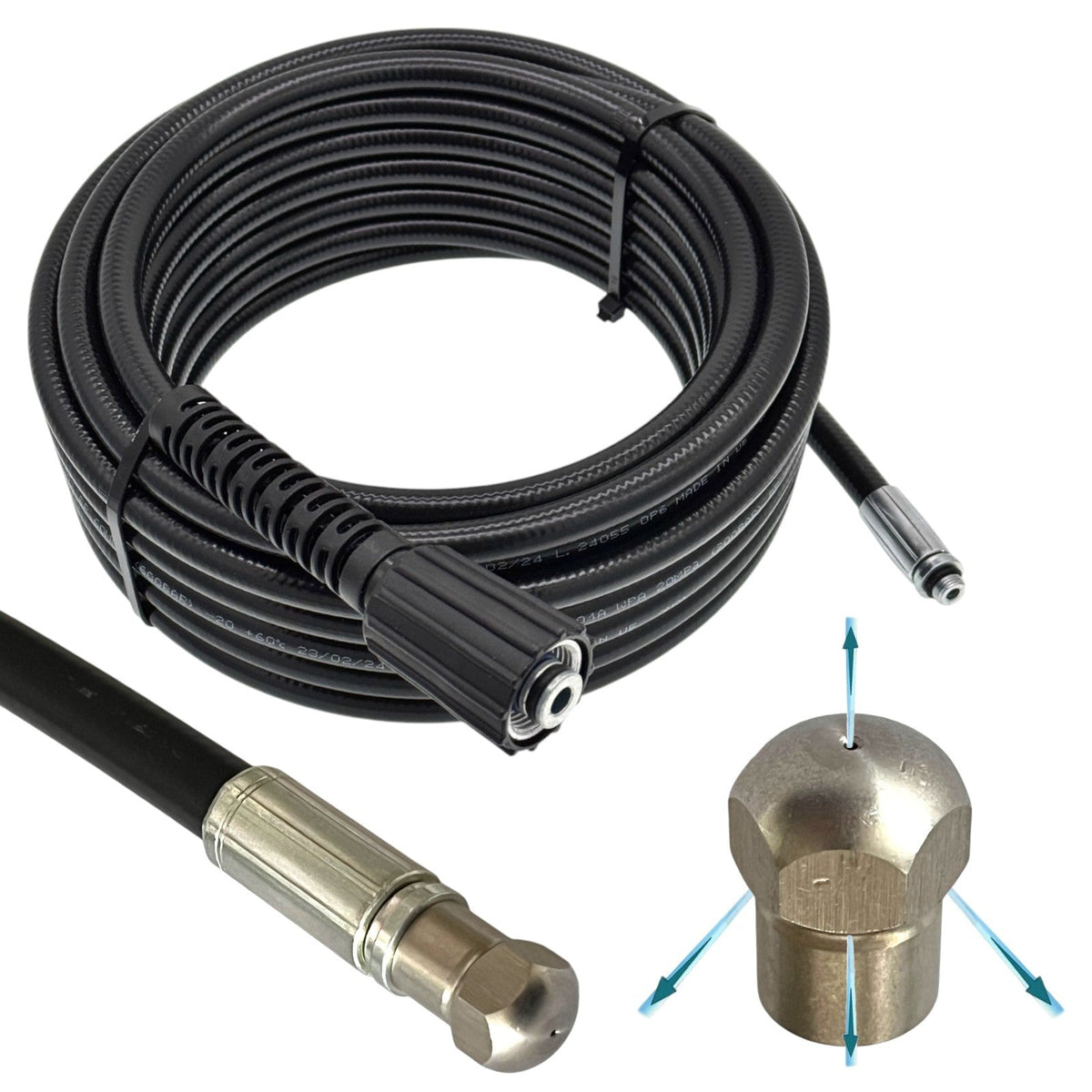 Rohrreinigungsschlauch M22 × 1,5 IG – 14/15 mm Dorn – Produktansicht 6
