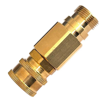 Adapter TR22 AG auf 3/8-Zoll-Schnellkupplungsbuchse – Detailansicht
