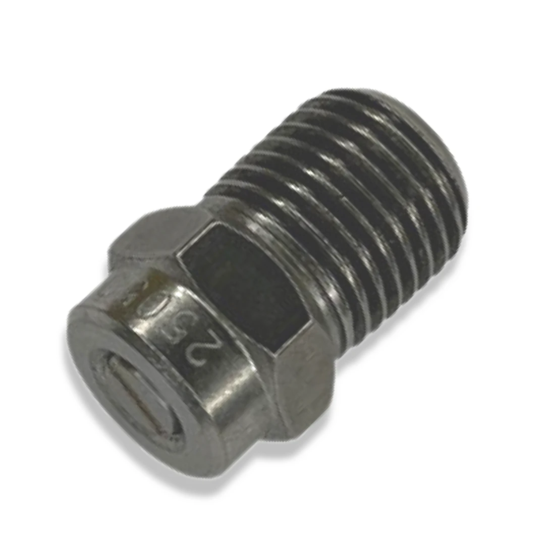 Flachstrahldüse 25° – 1/4 Zoll NPT AG, Düsenkennzahl 035 oder 045 – 035
