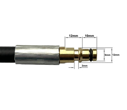 Quick-Click-Adapter M22 AG – für ausgewählte Kärcher-/Workzone-Anschlüsse – Detailansicht