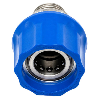 Schnellkupplungsbuchse ST-3100 – 17,8 mm, 1/2 Zoll AG, blau