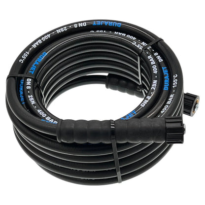 Profi-Hochdruckschlauch DN8 – 400 bar, beidseitig M22 IG, 2 Drahteinlagen – Ansicht 3