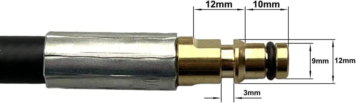 Hochdruckschlauch für Kärcher K-Serie – Quick Connect beidseitig, DN6 – Ansicht 5