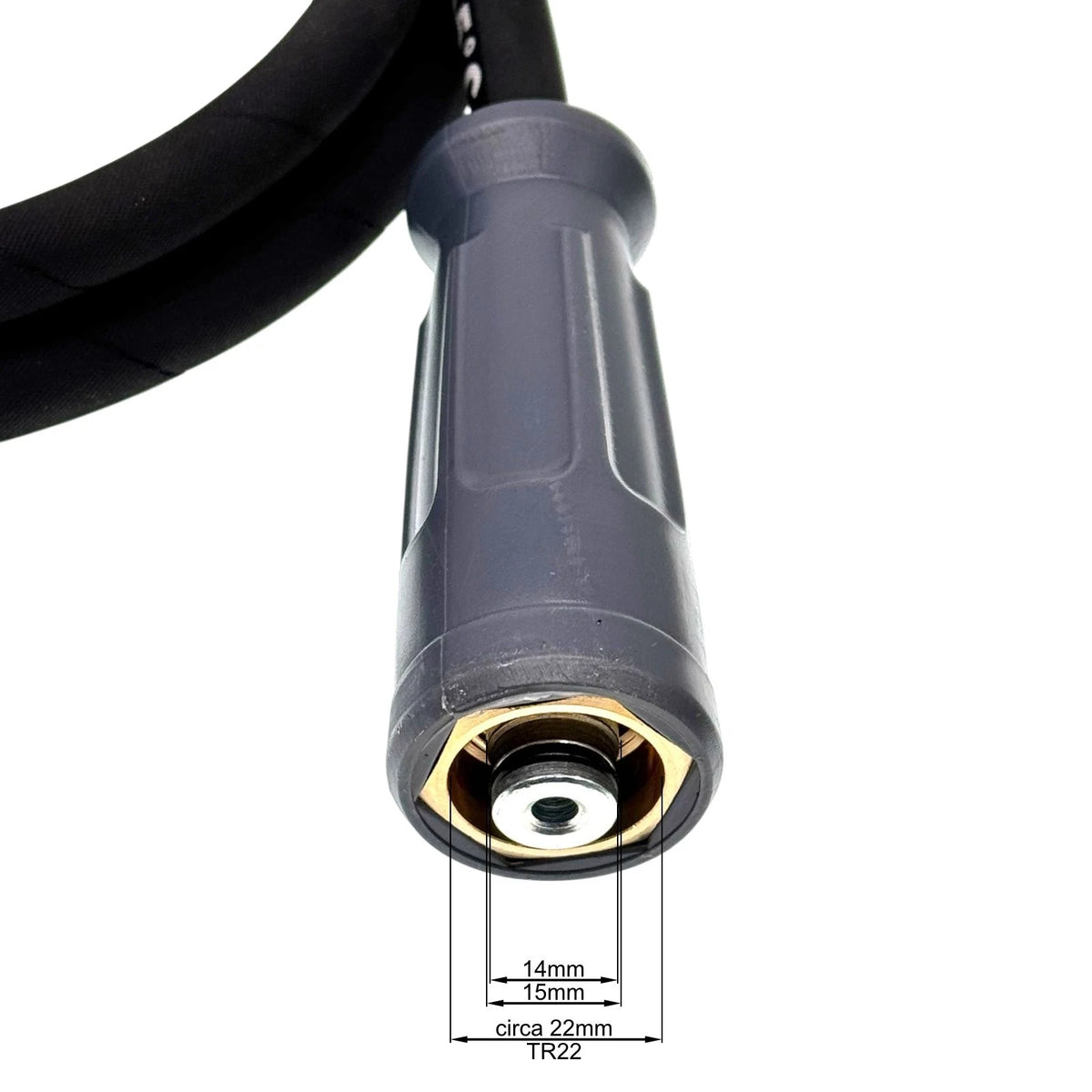 Hochdruckschlauch TR22 IG / 11-mm-AVS-Stecknippel – DN6, 220 bar – Ansicht 2