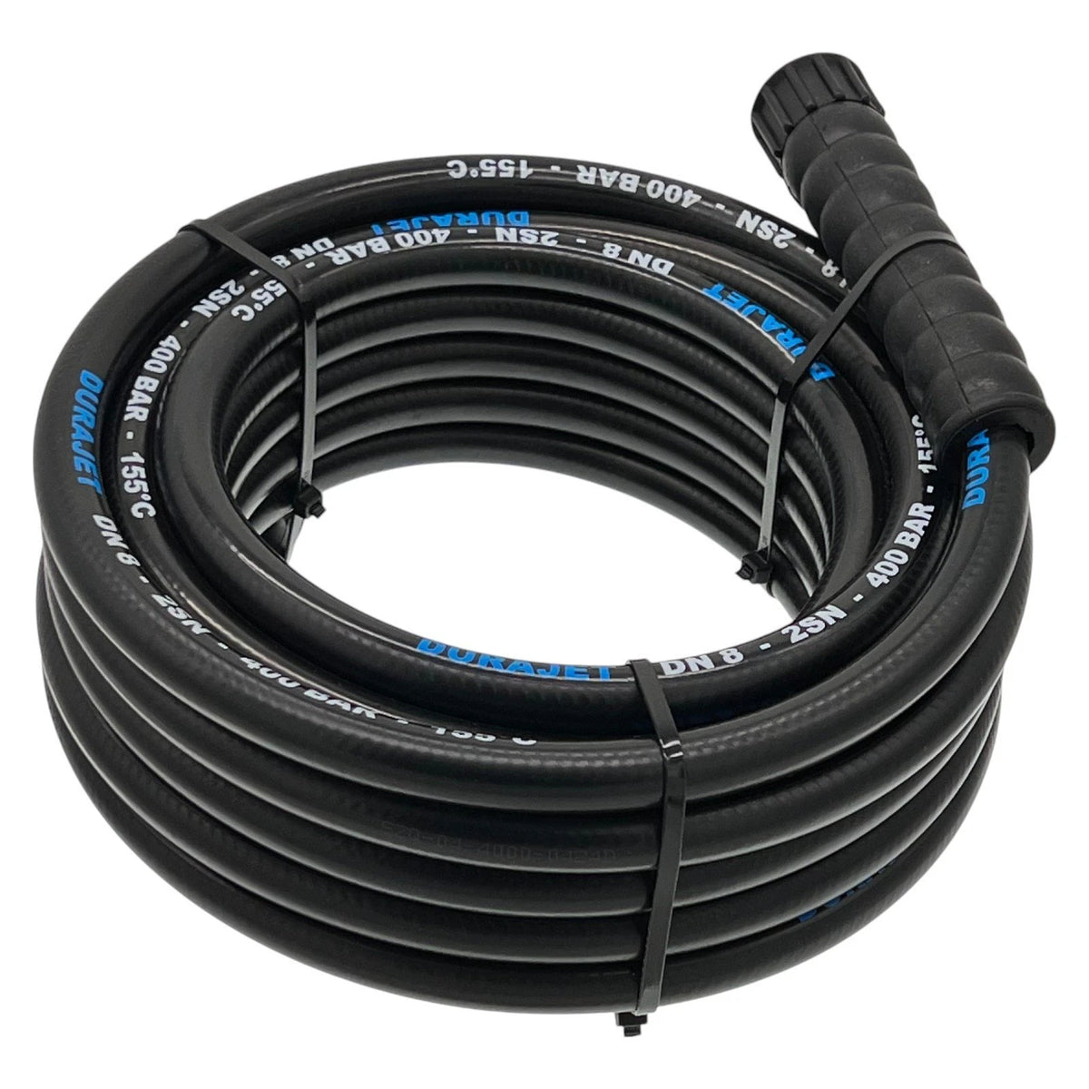 Profi-Hochdruckschlauch DN8 – 400 bar, beidseitig M22 IG, 2 Drahteinlagen – Ansicht 7