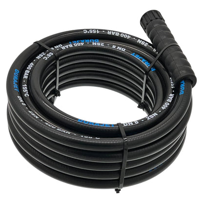 Profi-Hochdruckschlauch DN8 – 400 bar, beidseitig M22 IG, 2 Drahteinlagen – Ansicht 7